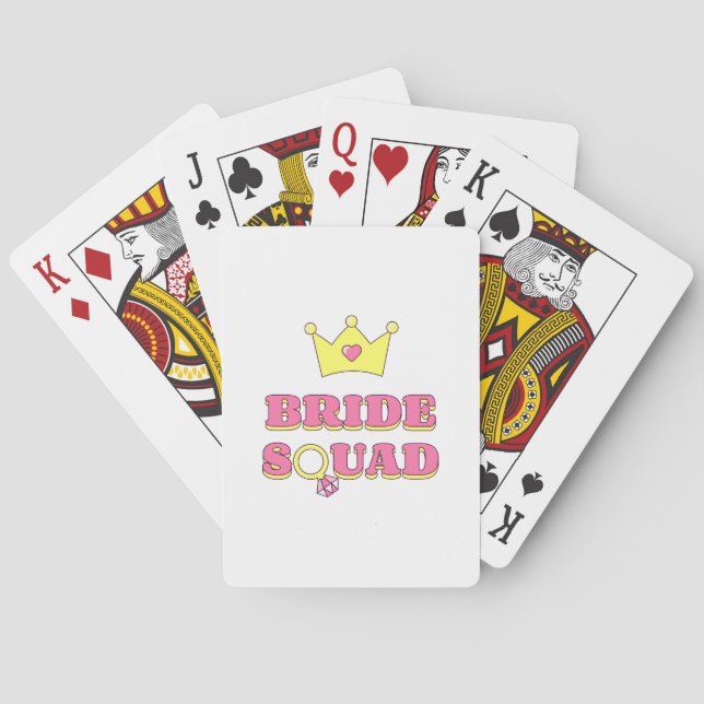 BARALHO BRIDE SQUAD DECK DE PLACAS (Verso)