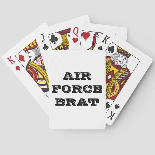 Baralho Brinquedo da Força Aérea (Verso)