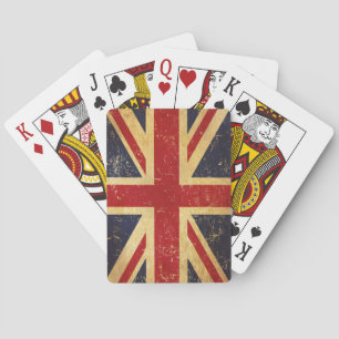 Baralho British Union Jack Flag Vintage