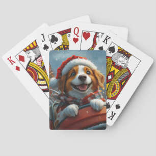 Baralho Brittany Spaniel Dog Natal