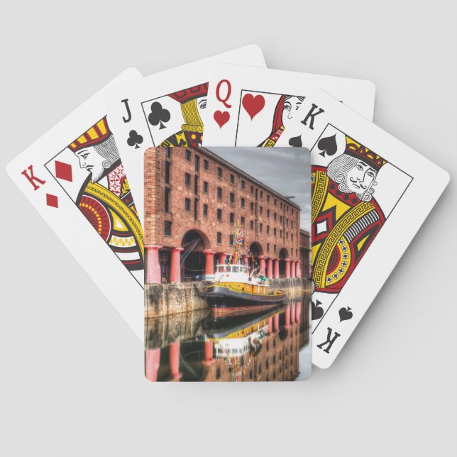 Baralho Brocklebank Tug Boat Albert Dock (Verso)