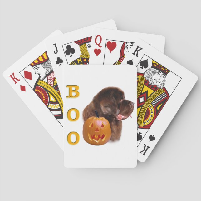 Baralho Brown Halloween BOO, Terra Nova (Verso)