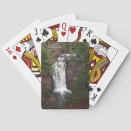 Baralho Brownstone Falls reproduzindo cartas