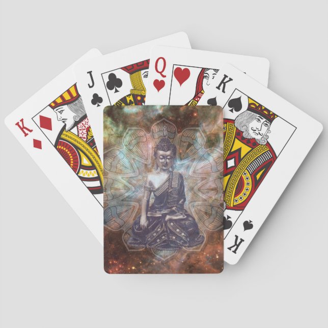 Baralho Buddha Cosmic Meditation Playing Cards (Verso)
