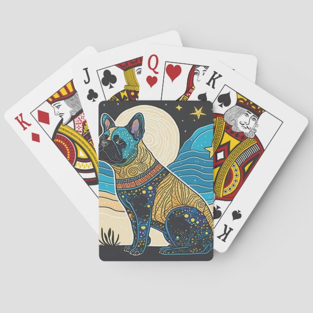 Baralho Buldogue Francês (Verso)