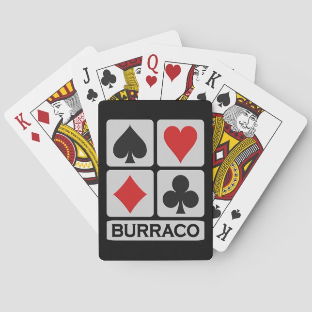 Baralho Burraco Player playing cards (Verso)