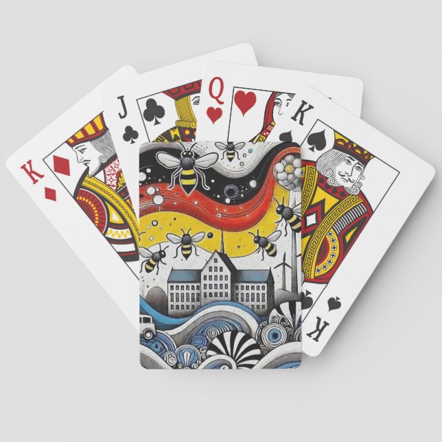 Baralho Buzzing - Indústria Alemã (Verso)