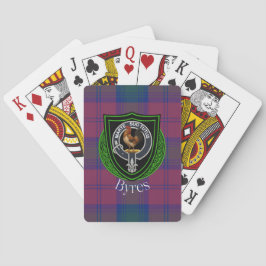 Baralho Byres Scottish Clan Tartan & Crest