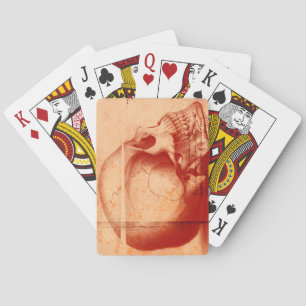 Baralho Cabeça de crânio de Burke & Hare jogando cartas