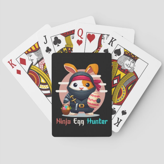 Baralho Caçador de Ovos Ninja (Verso)