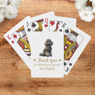 Baralho Cachorro Casado Favorece Jogando Cartões