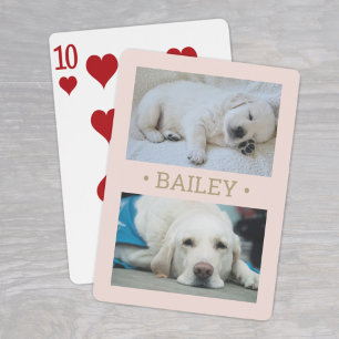 Baralho Cachorro de Fotografia Moderno 2 ou Qualquer Nome