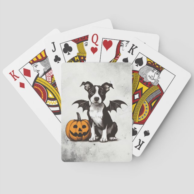 Baralho Cachorro de Halloween (Verso)