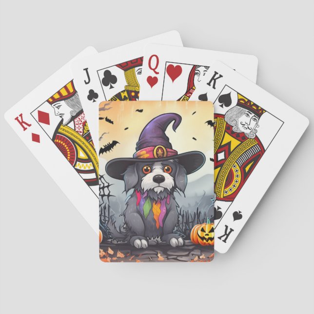 Baralho Cachorro de Halloween (Verso)