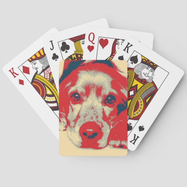 Baralho Cachorro inglês spaniel, Cachorro, Cachorro (Verso)