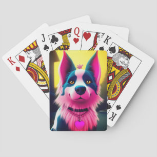 Baralho Cachorro Rosa
