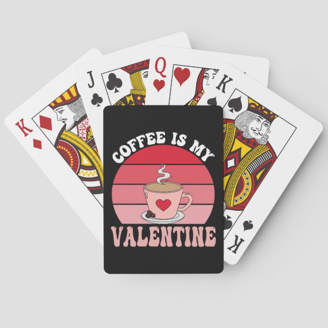 Baralho Café É Meu Valentim (Verso)