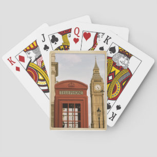 Baralho Caixa de telefone e torre de Big Ben