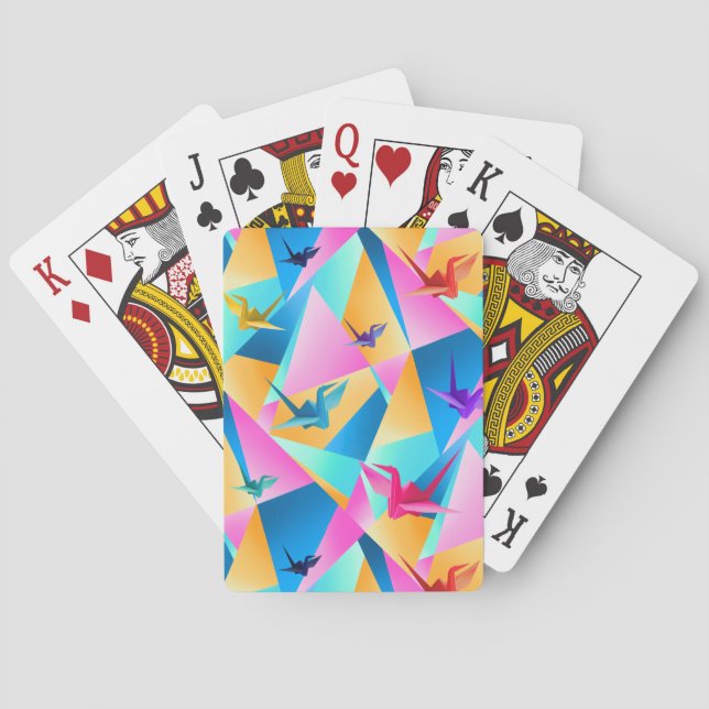 Baralho Calidoscópio de Origami (Verso)