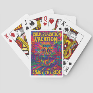 Baralho Calm-Placation Vacation – Route 66 Playing Cards