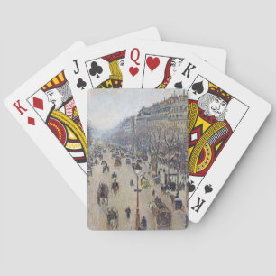 Baralho Camille Pissarro - Boulevard Montmartre, manhã