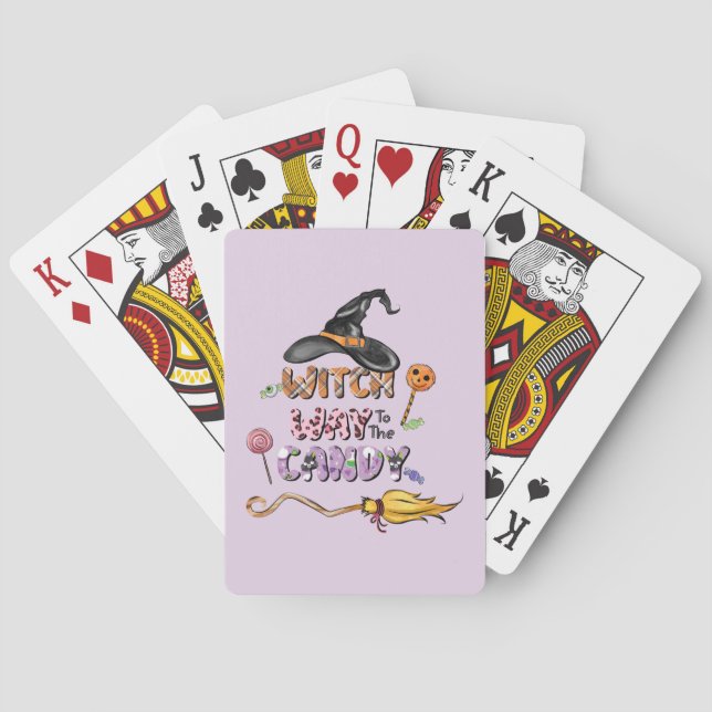 Baralho Caminho das Bruxas para o Doces (Verso)