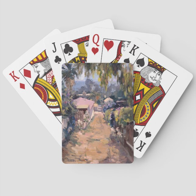 Baralho Caminho litoral (Verso)