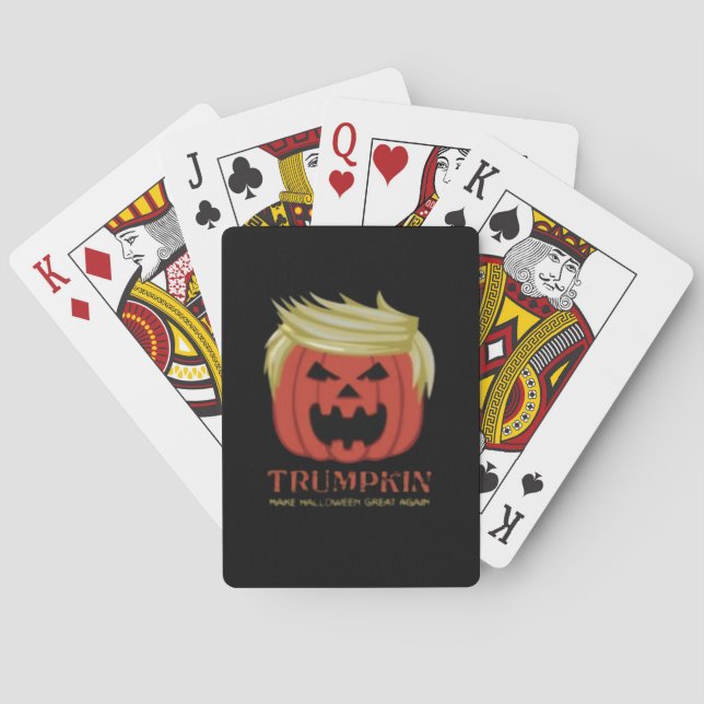 Baralho Camisola, Trumpkin, Halloween Merch (Verso)