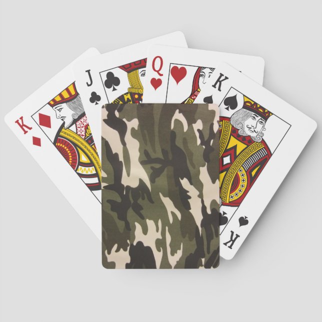 Baralho Camo Impressão (Verso)
