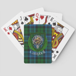Baralho Campbell Scottish Clan Tartan & Crest