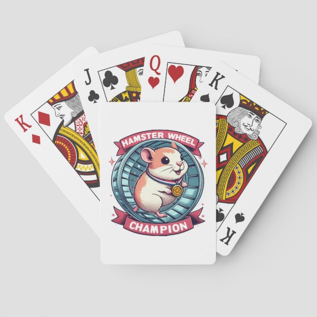 Baralho Campeão da Roda de Hamster (Verso)