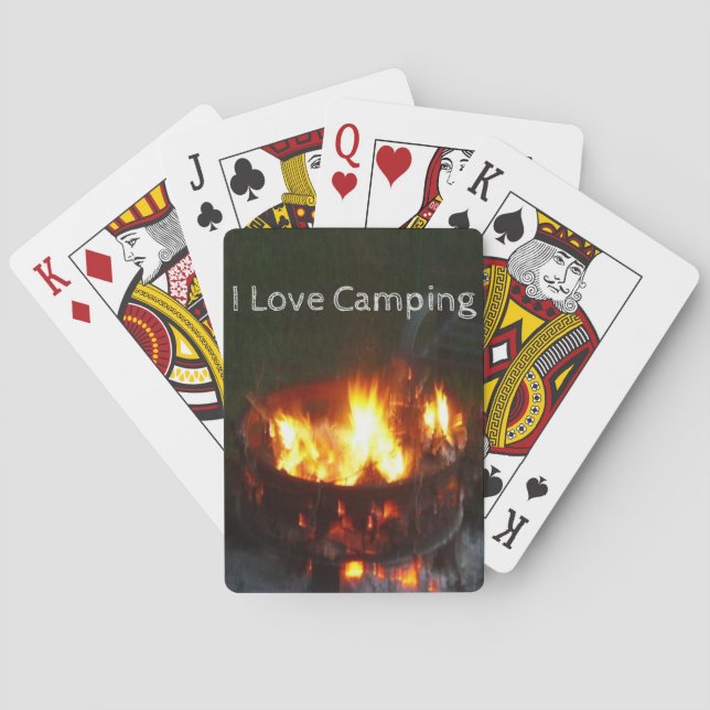 Baralho Camping Deck De Cartões De Reprodução (Verso)