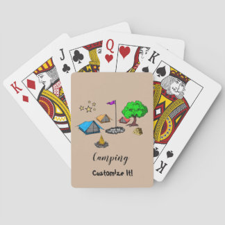 Baralho Camping Playing Cards