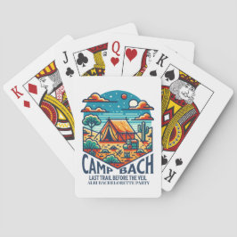 Baralho campo de bach último trilha azul-alaranjado