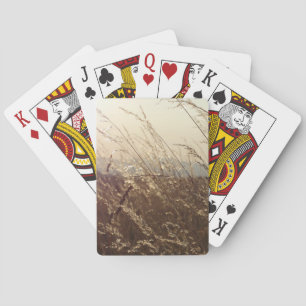 Baralho Campo de cartas de jogar Dourado