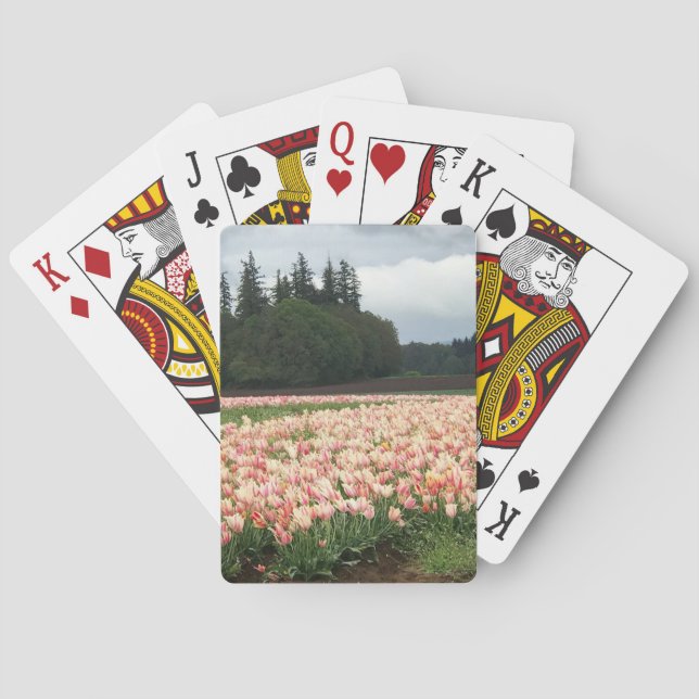 Baralho Campo de Tulipas, Oregon (Verso)