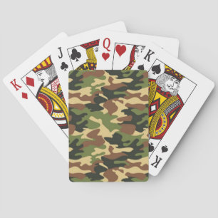 Baralho camuflagem