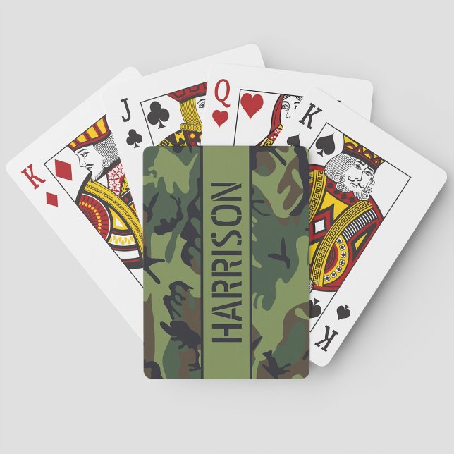 Baralho Camuflagem Personalizada (Criador carregado)