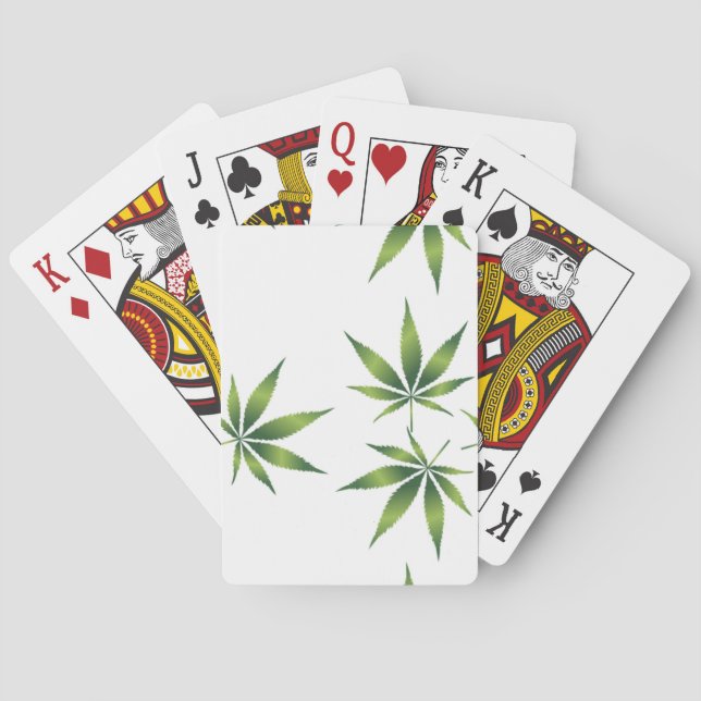Baralho Canabis-| Zazzle_Growth. (Verso)