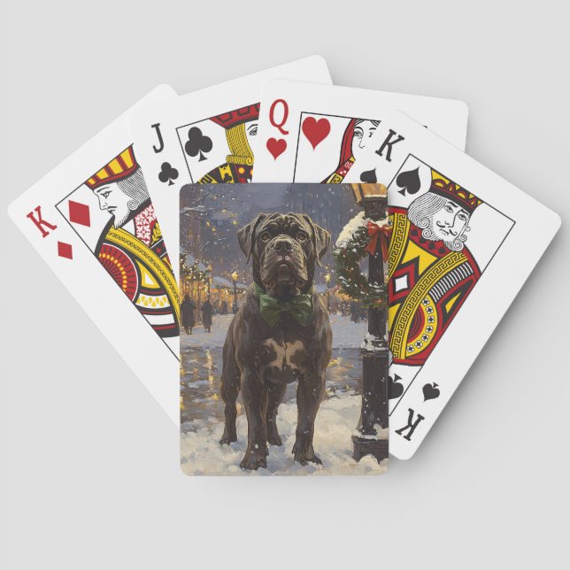 Baralho Cane Corso Christmas (Verso)