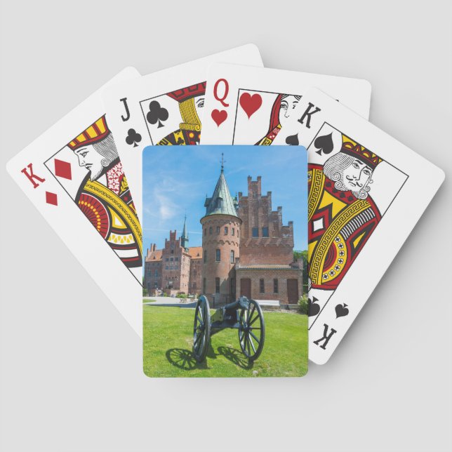 Baralho Canhão No Castelo Egeskov (Verso)