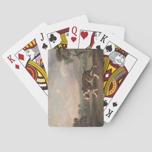 Baralho Canino Espanhol (por George Stubbs) (Verso)