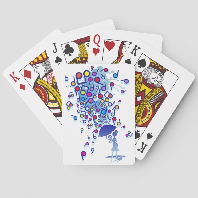 Baralho Cantando na Chuva (Verso)