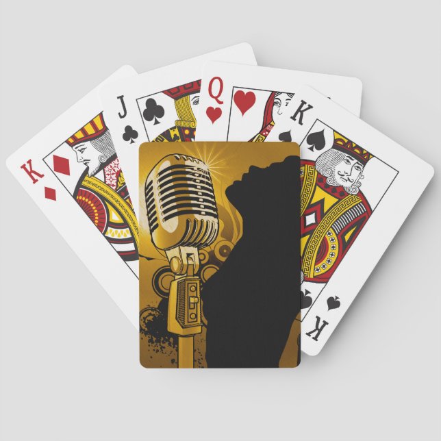 Baralho Cantor Eu Sou, Dourado_ (Verso)