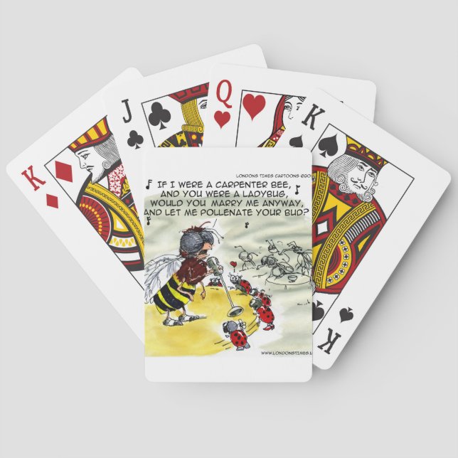 Baralho Cantores do Insect Nightclub Engraçados (Verso)