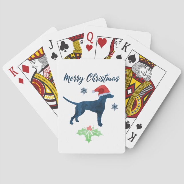 Baralho Cão Dalmático de Natal (Verso)