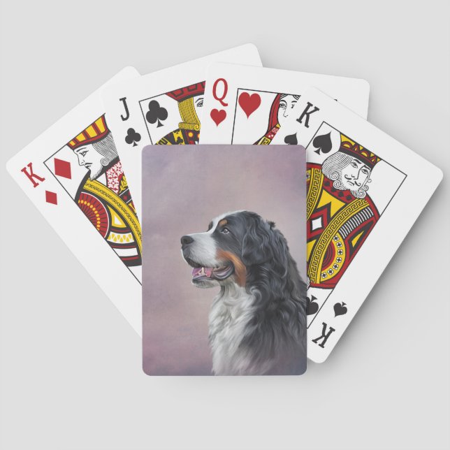 Baralho Cão de montanha de Bernese (Verso)