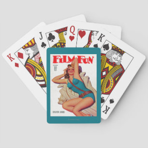 Baralho Capa de revista 10 do divertimento do filme