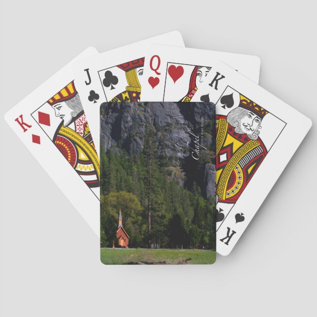 Baralho Capela em Yosemite (Verso)
