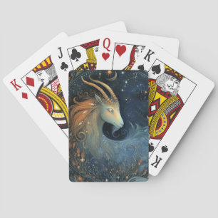 Baralho Capricórnio Cabra Zodíaco Astrologia Mística Anive